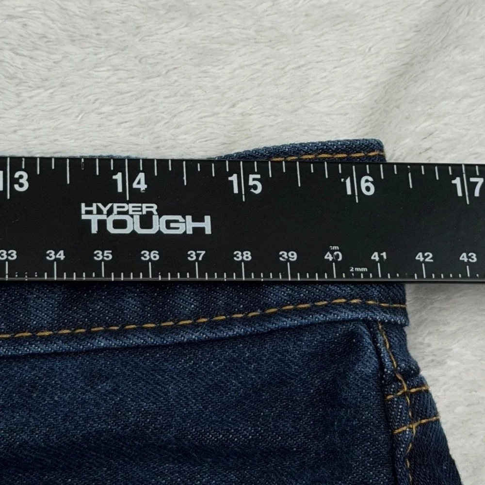 Levi 505 Regular Fit Jeans Men 32x30 Dark Wash Straight Leg Denim Casual Work